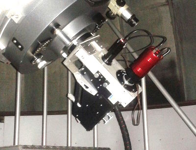 The spectrograph at the telescope